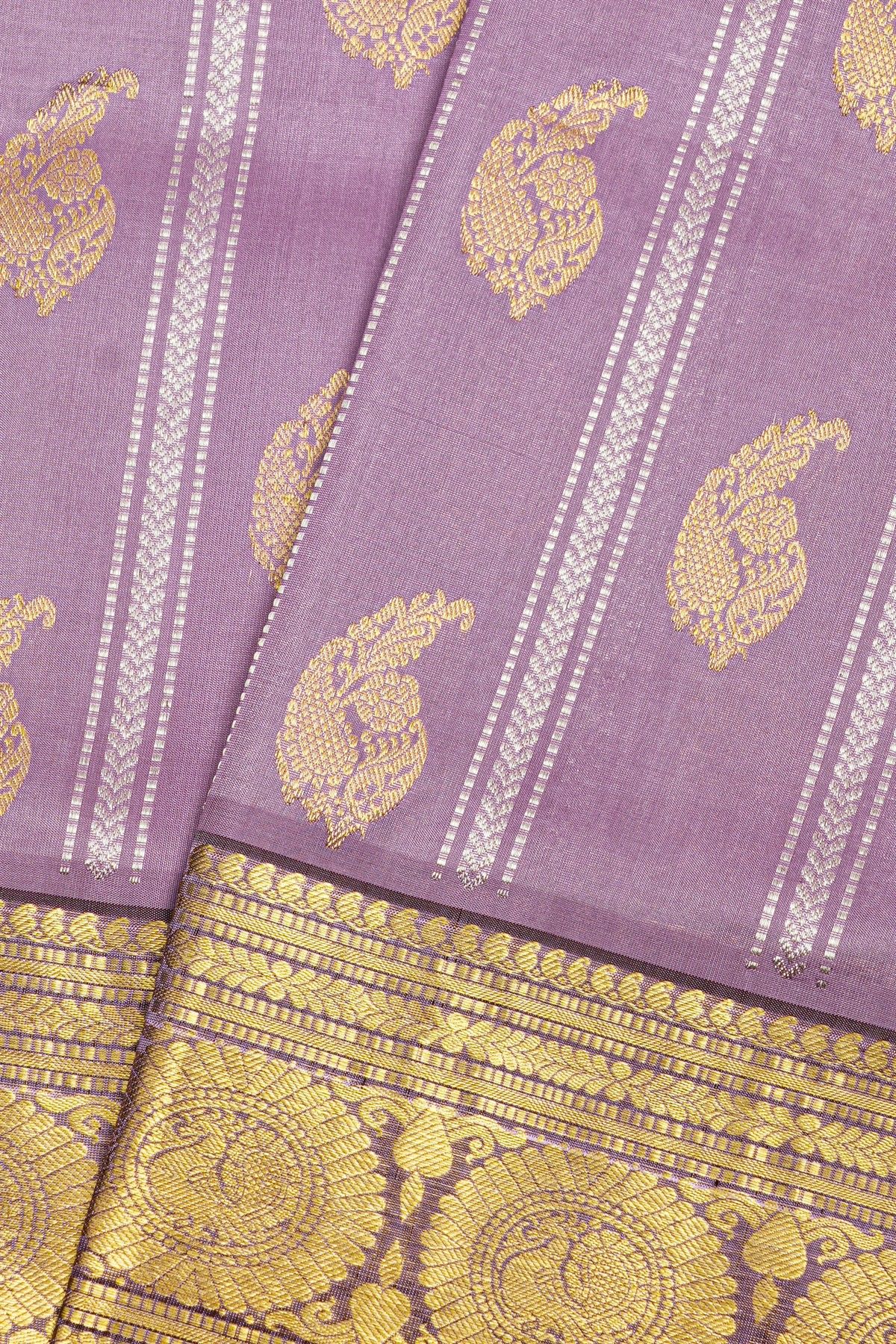 Venkatagiri Silk Onion Pink Saree
