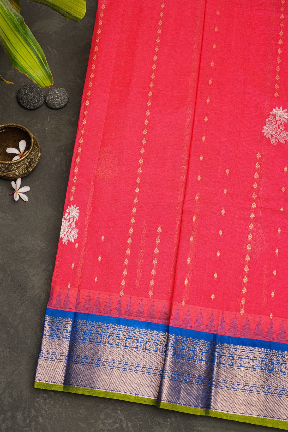Kuppadam Sico Pink Saree