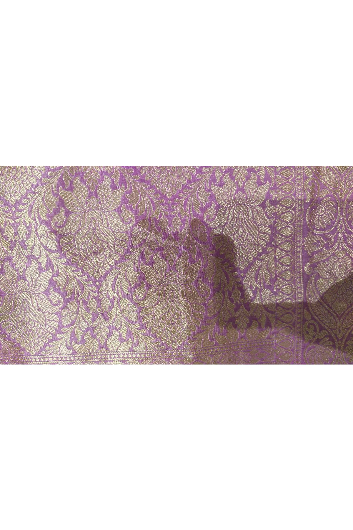 Banarasi Silk Lavender Saree