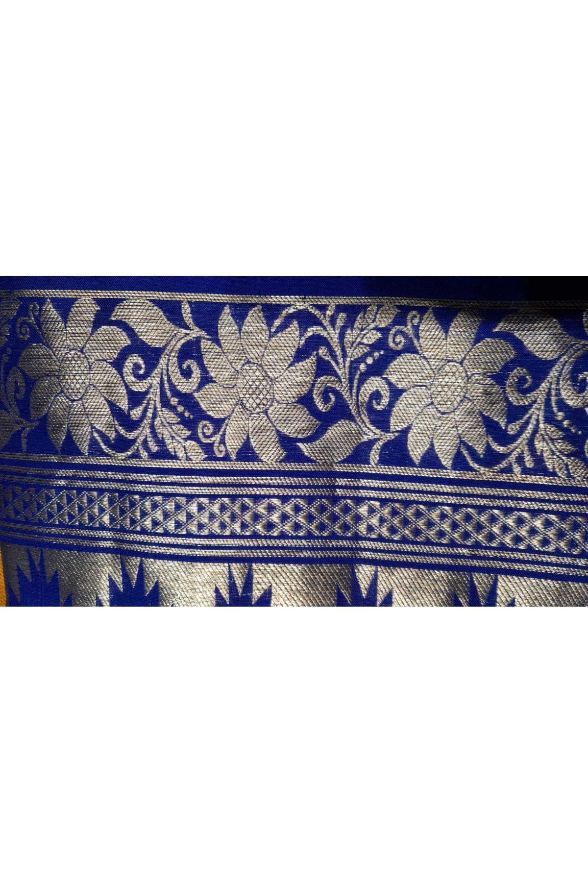 Venkatagiri Silk Royal Blue Saree