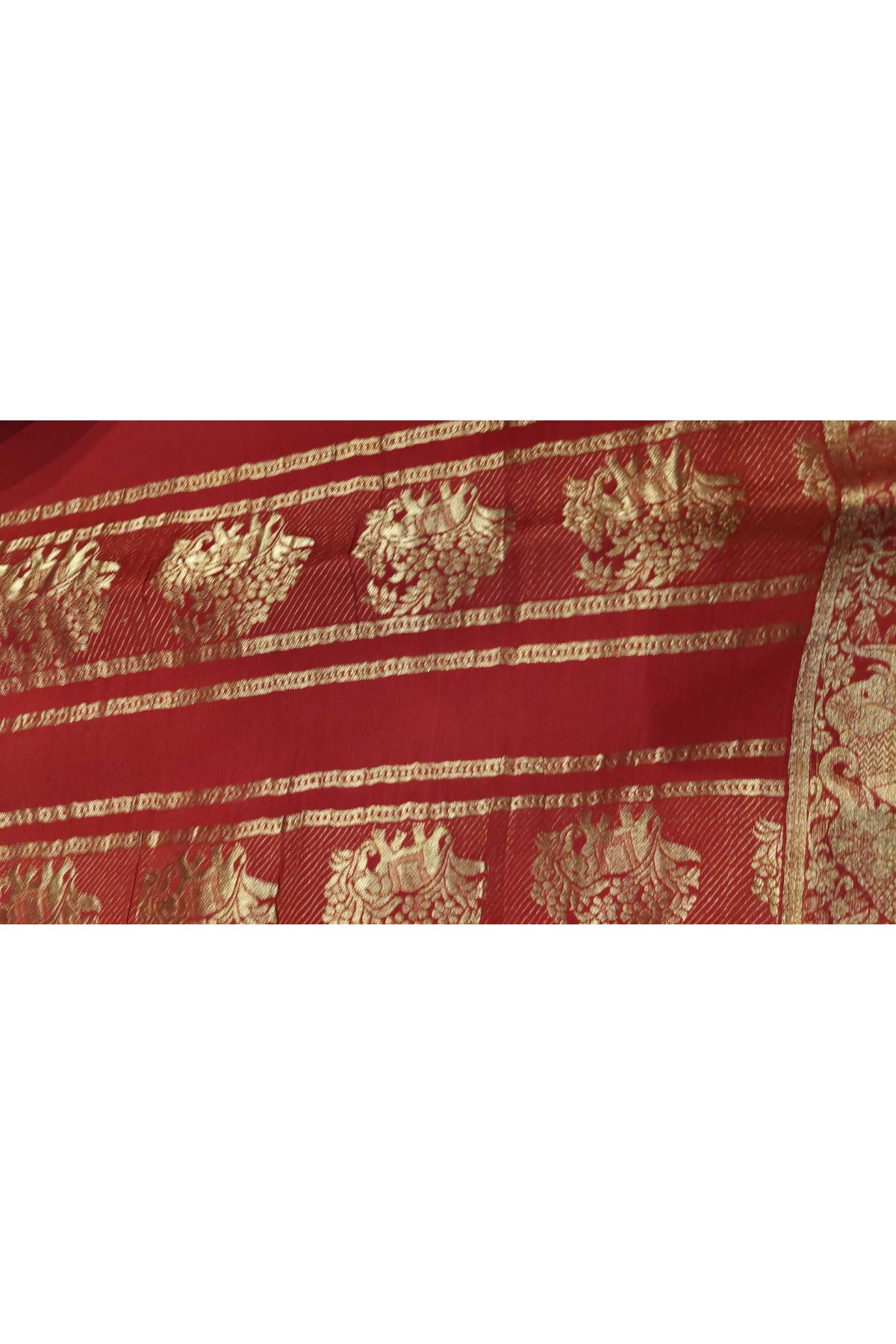 Mysore Crepe Black Saree