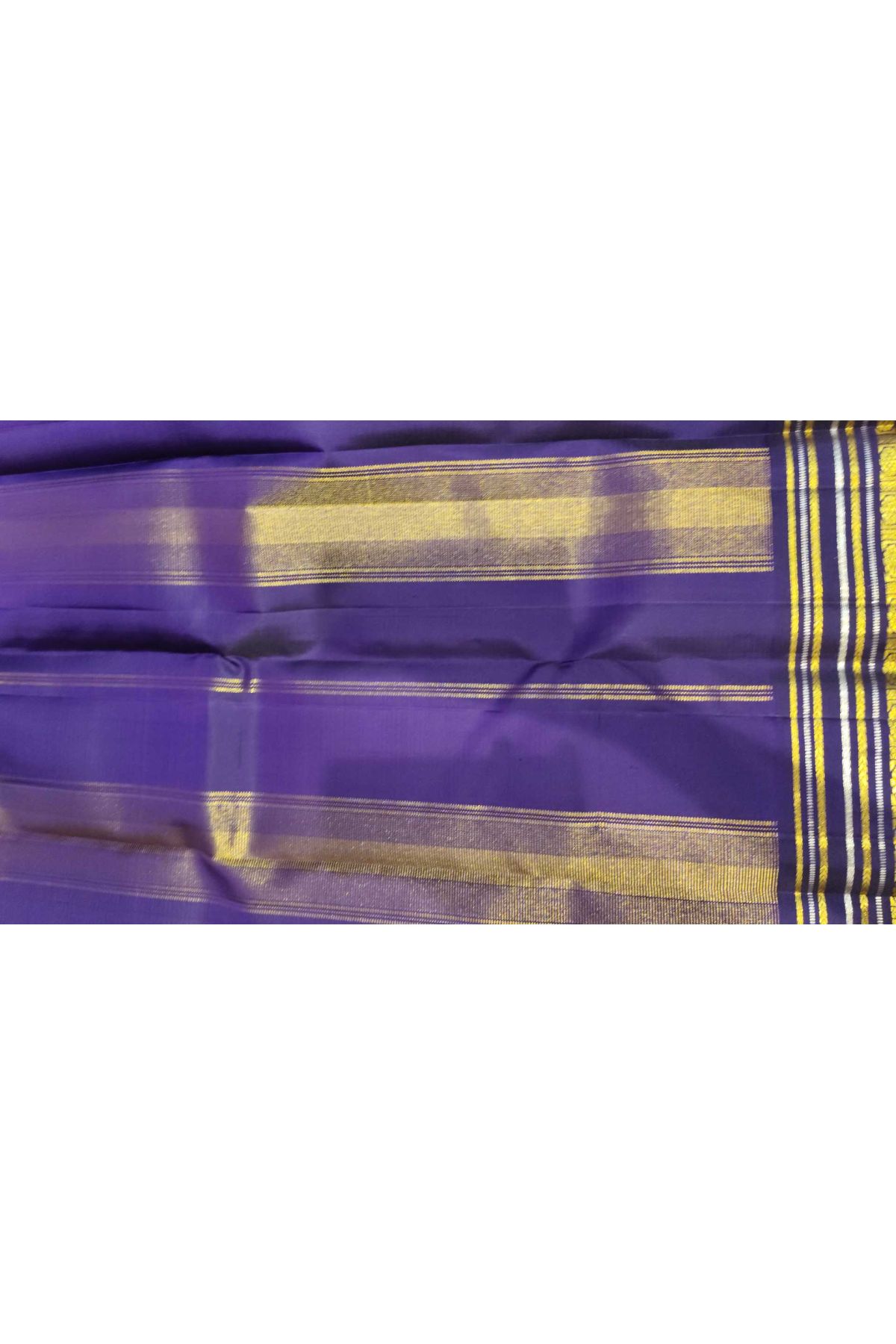Kancheepuram Silk Multi-Colour Saree