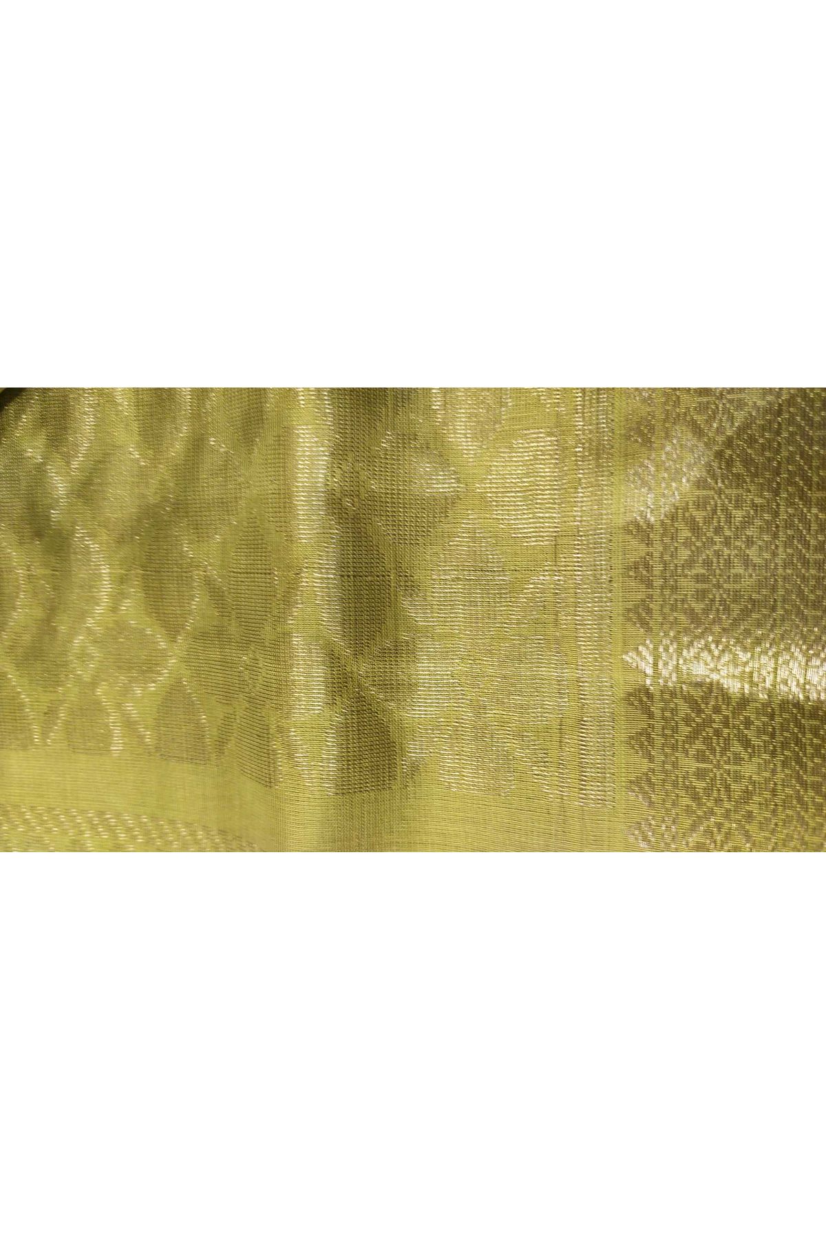 Kuppadam Sico Bottle Green Saree