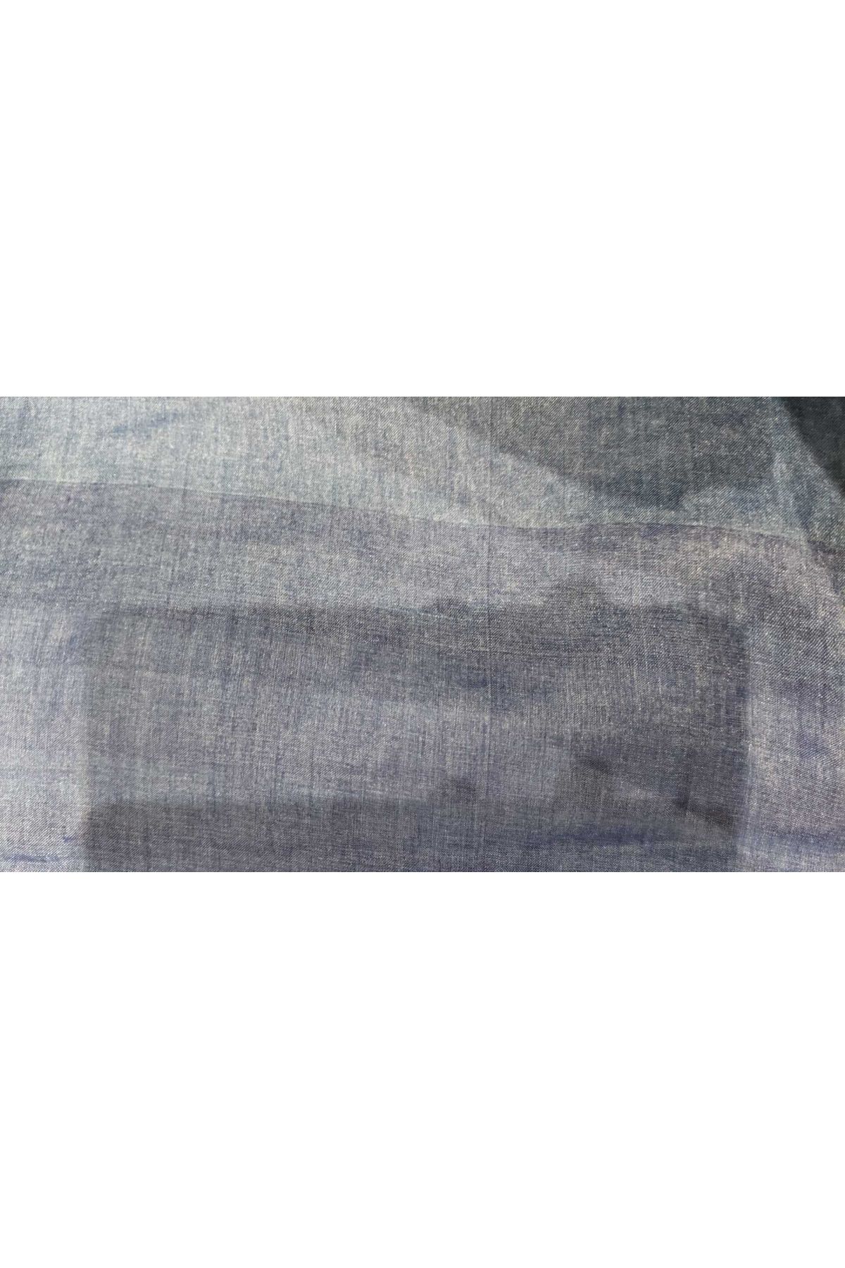 Fancy Tussar Royal Blue  Saree