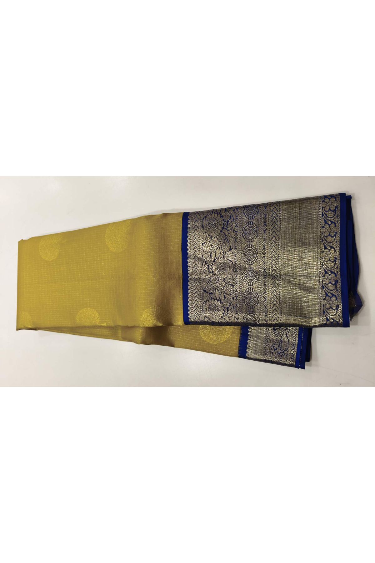 Kancheepuram Silk Mehendi Green Saree