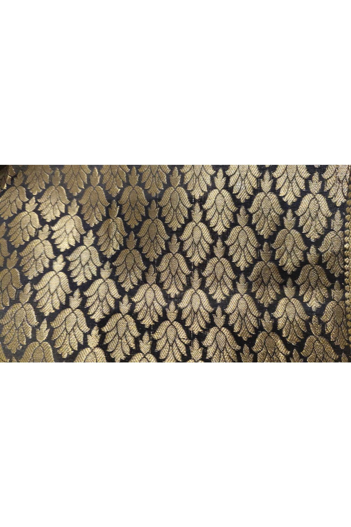 Mysore Crepe Green Saree