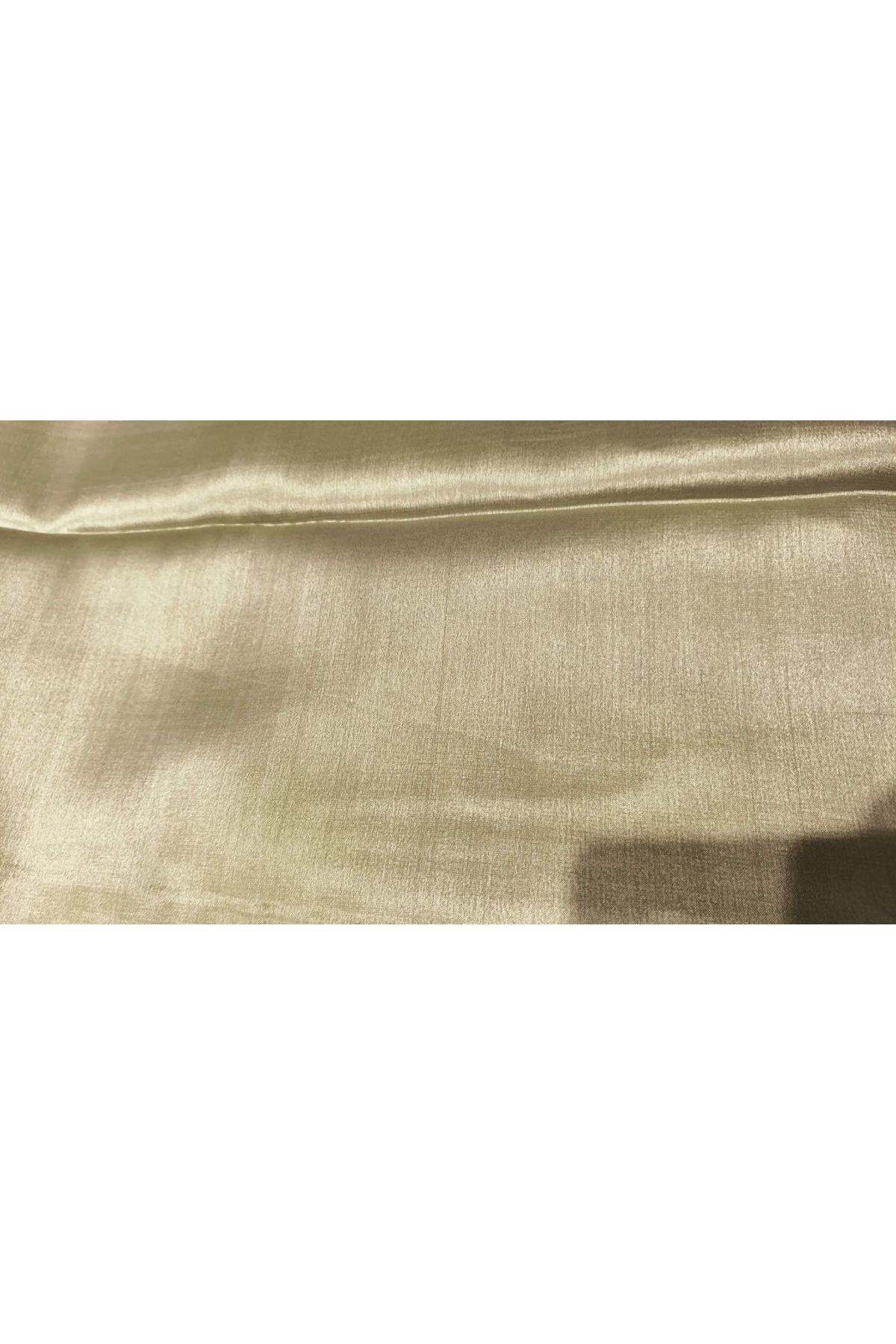 Mysore Crepe Mehendi Green Saree