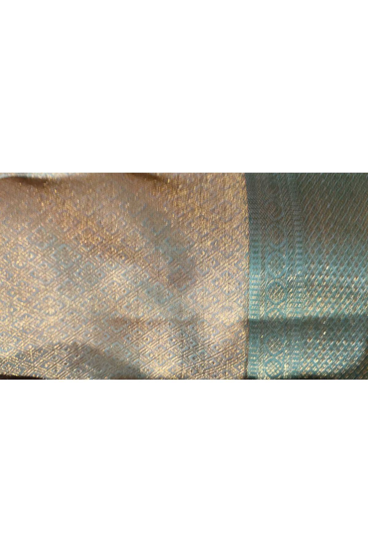 Kancheepuram Silk Pink Saree With Diamonds Border