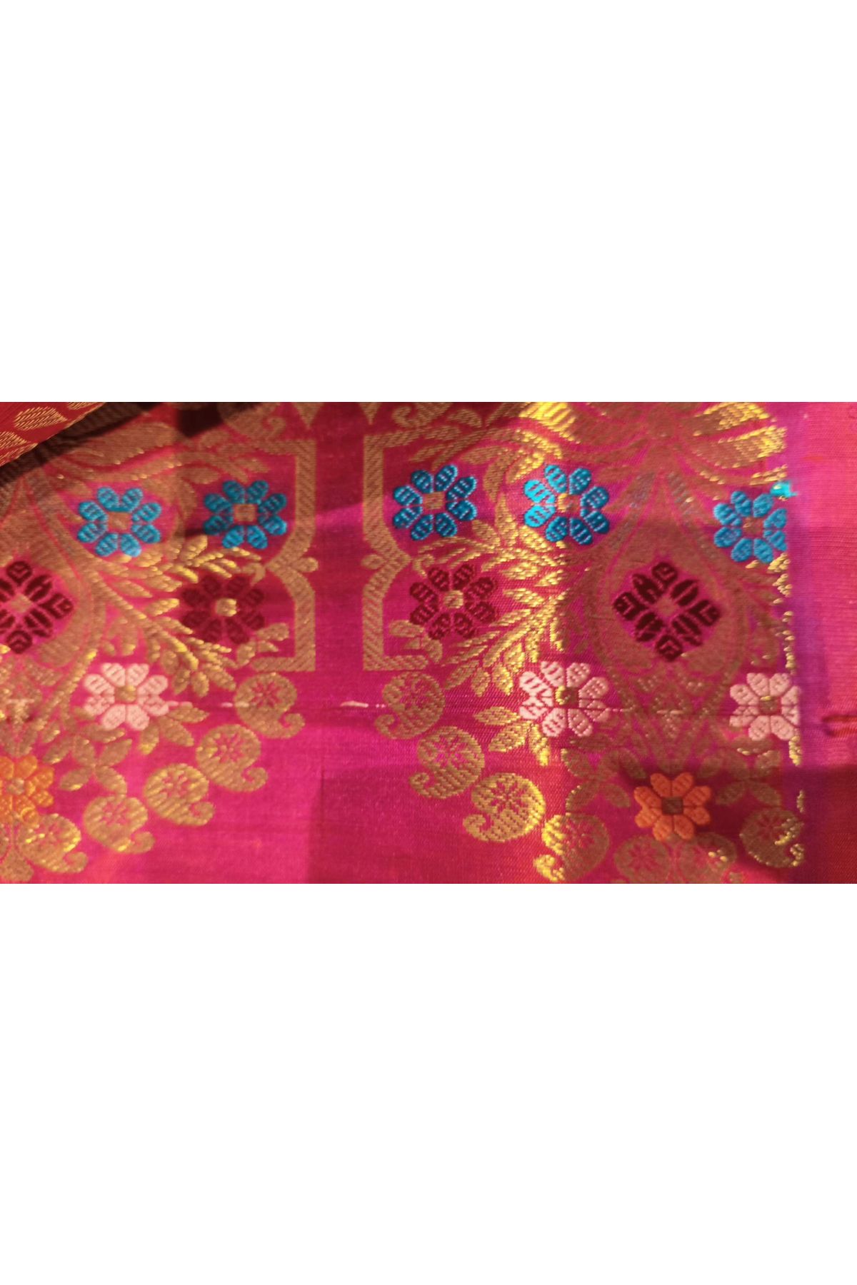 Gadwal Silk Black Saree