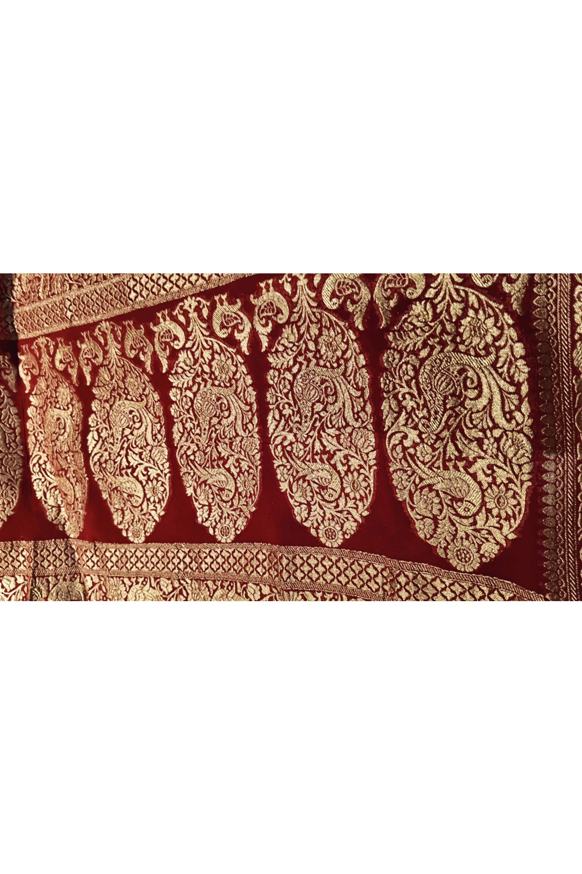 Kaddi Georgette Teal Blue Saree