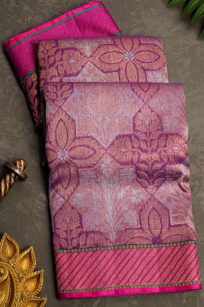 Zari Kota Multicolour Saree