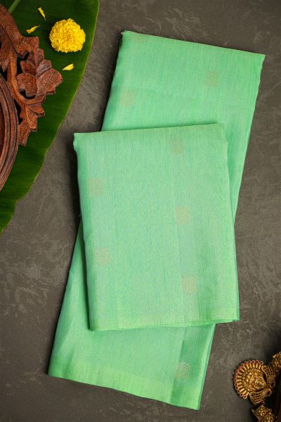 Coimbatore Soft Silk Sea Green Saree