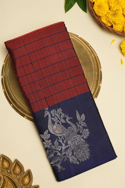 Coimbatore Soft Silk Maroon Saree