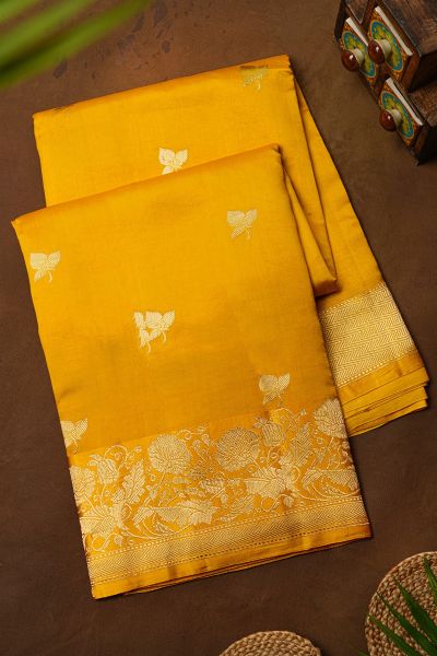 Fancy Matka Silk Dual Colour Saree