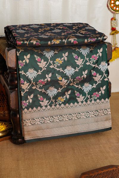 Banarasi Silk Green Saree