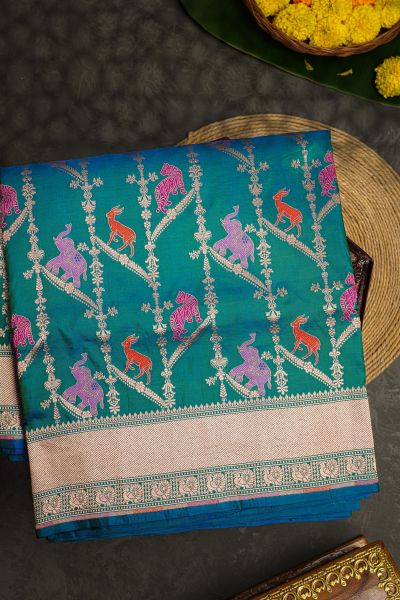 Banarasi Silk Dual Colour Saree