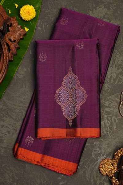 Coimbatore Soft Silk Purple Saree