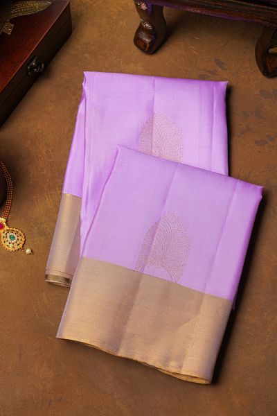 Coimbatore Soft Silk Lavender Saree