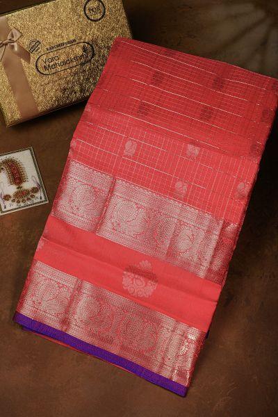 Kuppadam Sico Peach Saree