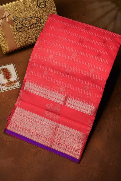 Kuppadam Sico Pink Saree