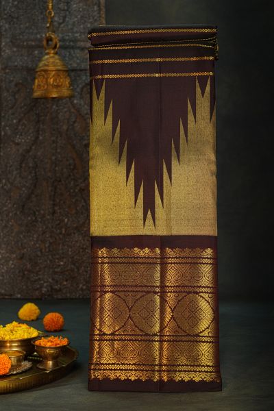 Kancheepuram Silk Dual Colour Saree