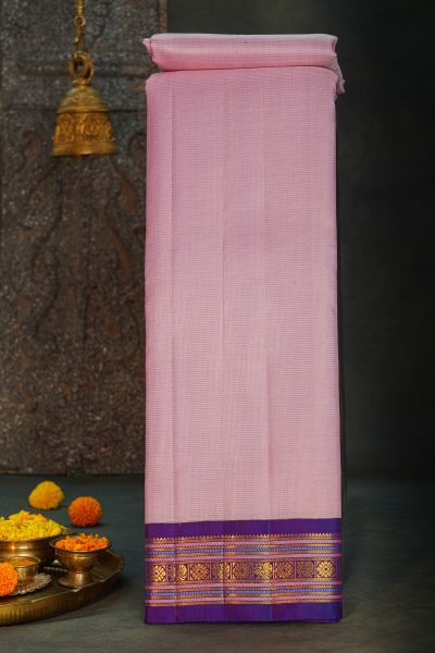 Kancheepuram Silk Lavender Saree