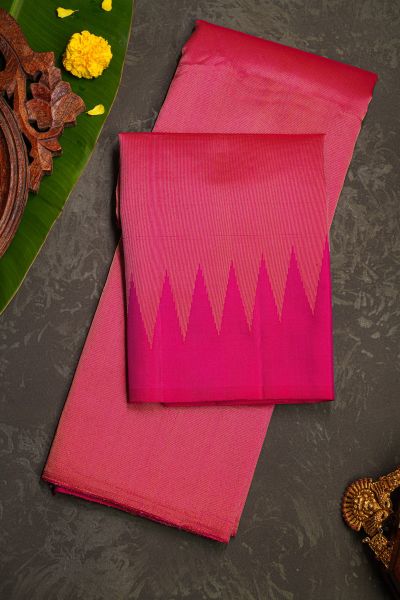 Coimbatore Soft Silk Pink Saree