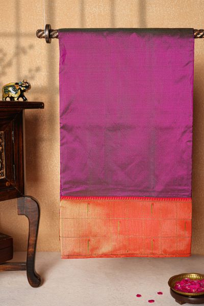 Paithani Silk Purple Saree