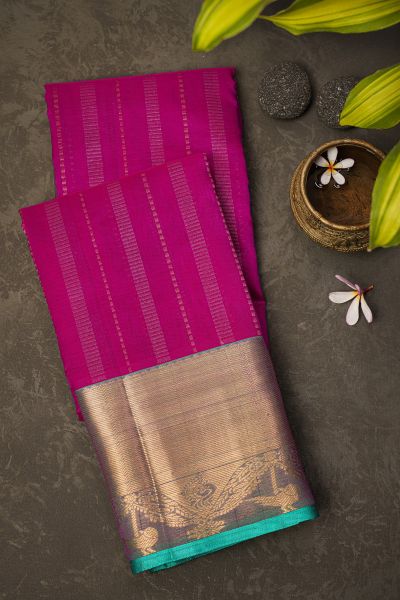 Kuppadam Sico Magenta Saree