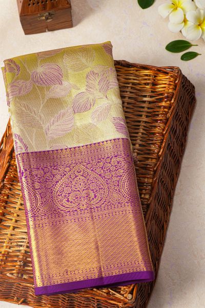 Kancheepuram Silk Gold Saree