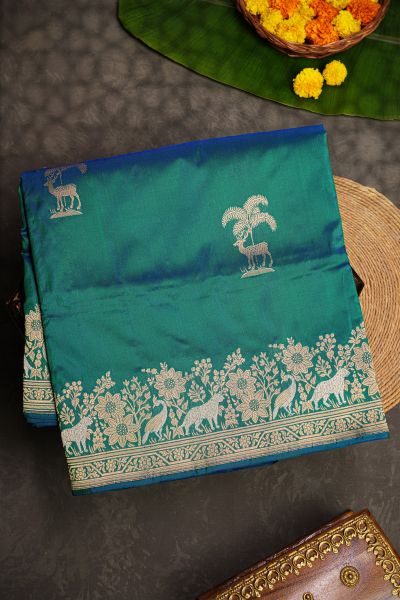 Banarasi Silk Dual Colour Saree