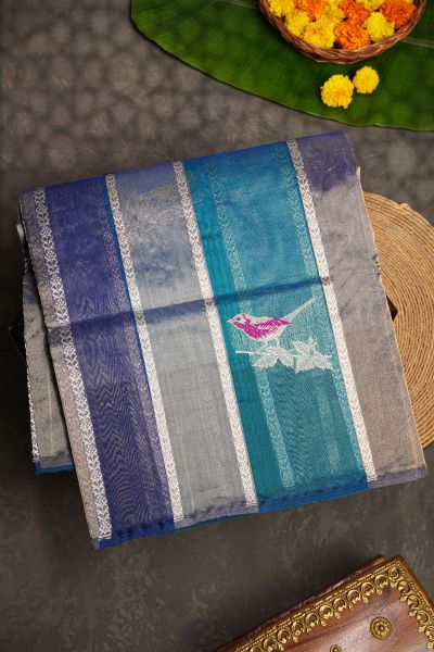 Banarasi Kora Multicolour Saree