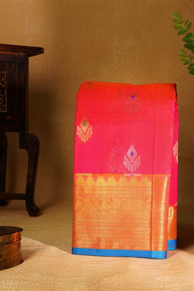 Kuppadam Sico Pink Saree