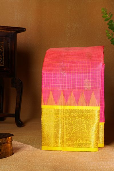 Kuppadam Sico Pink Saree