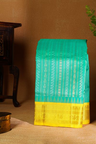 Kuppadam Sico Sky Blue Saree