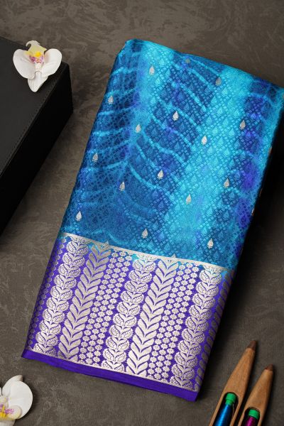 Mysore Crepe Multicolour Saree