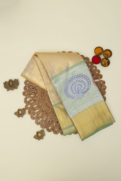 Kancheepuram Silk Gold Saree