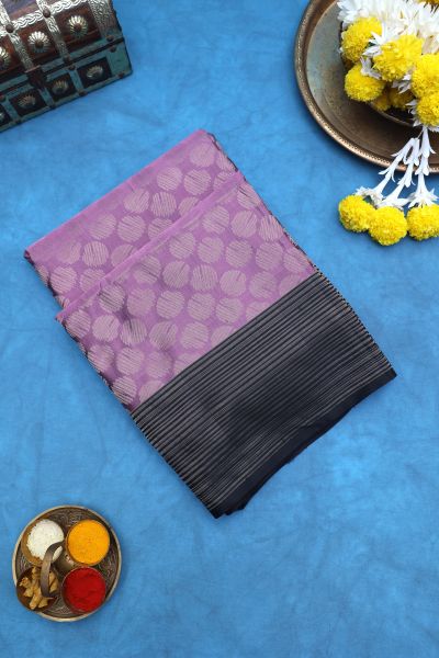 Coimbatore Soft Silk Purple Saree