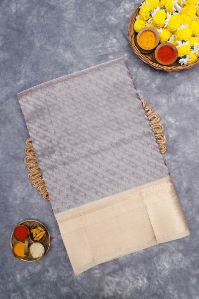 Kuppadam Sico Grey Saree