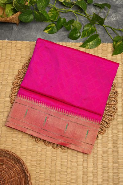 Paithani Silk Pink Saree