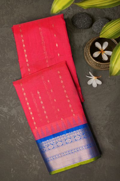 Kuppadam Sico Pink Saree