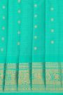 Gadwal Silk Rani Pink Saree With Florals And Animal Motif Body