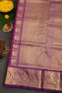 Venkatagiri Silk Red Saree