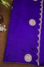 Fancy Silk Royal Blue Saree