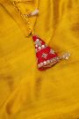 Fancy Tussar Mustard Saree