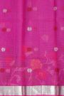 Zari Kota Cotton Lavender Saree