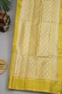 Fancy Matka Silk Lime Yellow Saree