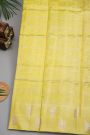 Fancy Matka Silk Yellow Saree