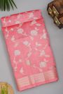 Fancy Matka Silk Pink Saree