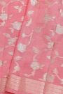 Fancy Matka Silk Pink Saree